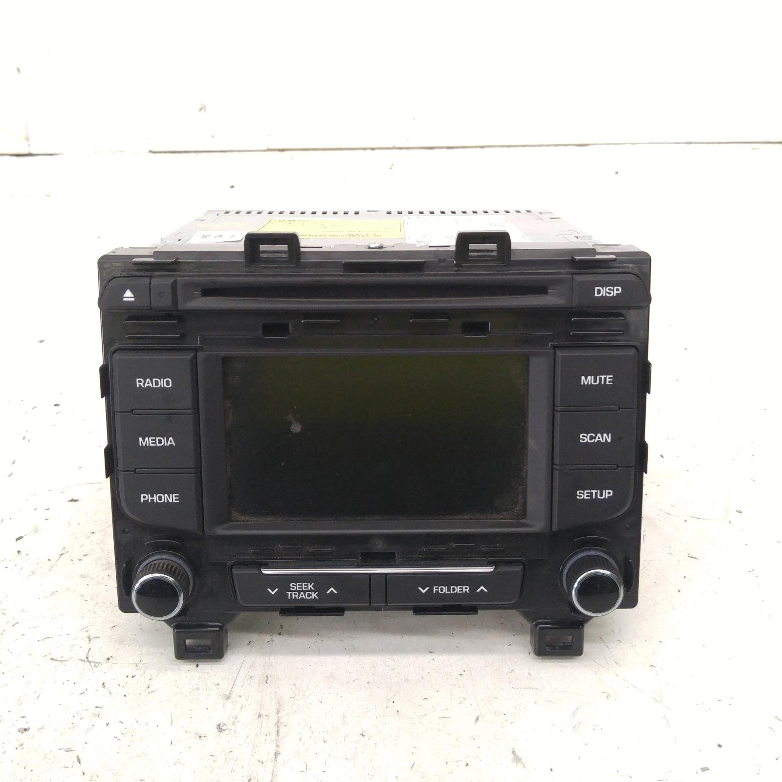 282970, Used stereo/head unit for 2016 Sonata display unit, 4in non
