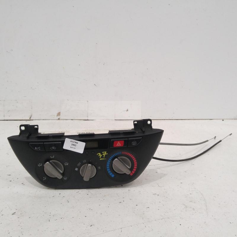 heater/aircon controls