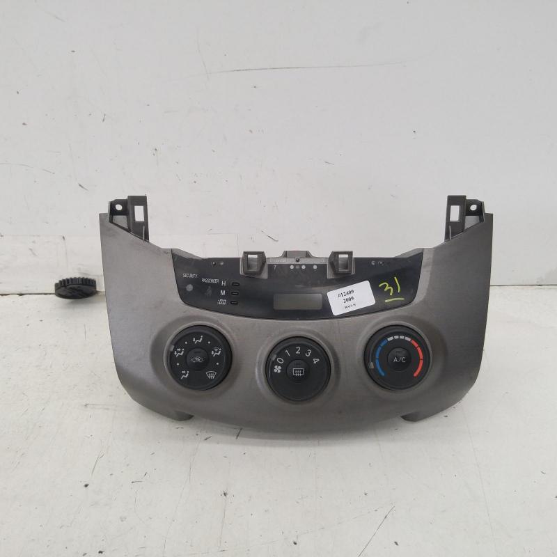 heater/aircon controls