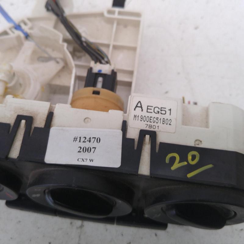 heater/aircon controls