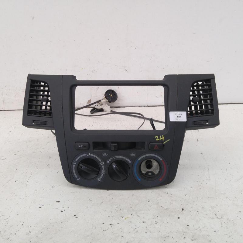 Controles del calentador / aire acondicionado