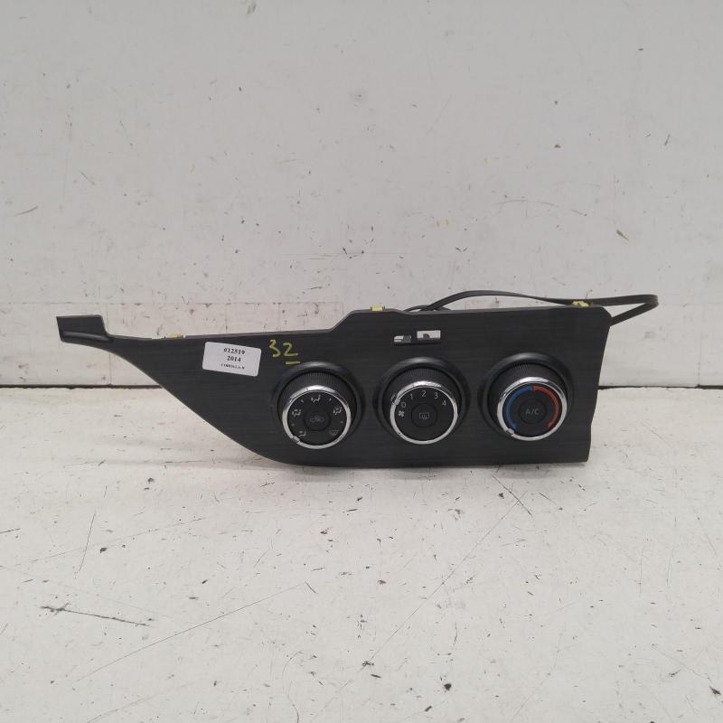 heater/aircon controls