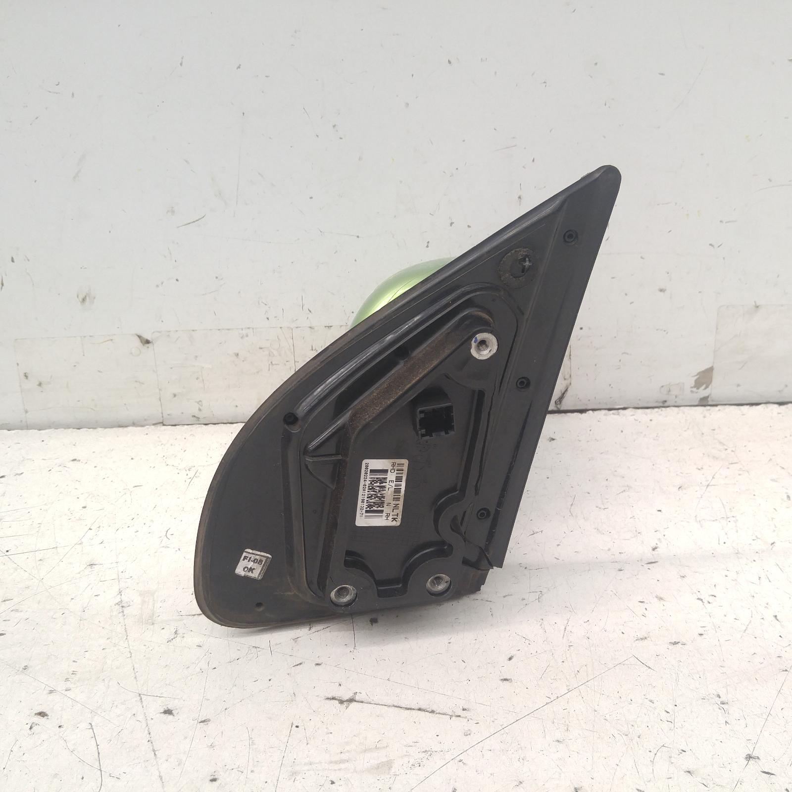 I20 Door Mirror Right 2010-2015 pb,manual folding,non flasher type,07/10-12/15 00012647 #290672