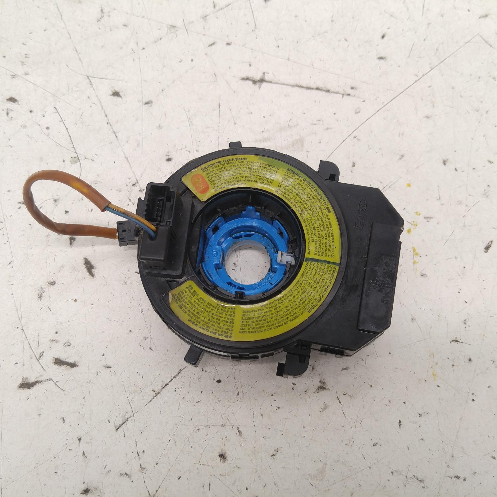 I20 Airbag Module/sensor 2010-2015 clockspring,pb,non steering wheel audio controls type,07/10-12/15 00012667 #290568