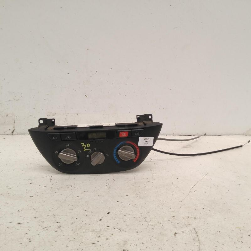 heater/aircon controls