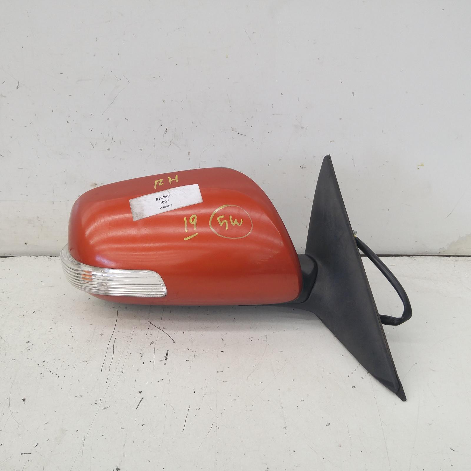 Aurion Door Mirror Right 2006-2012 gsv40r,standard type,10/06-03/12 00012769 #294638