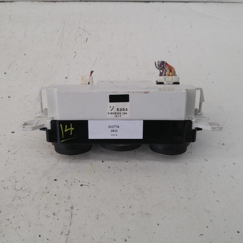 heater/aircon controls