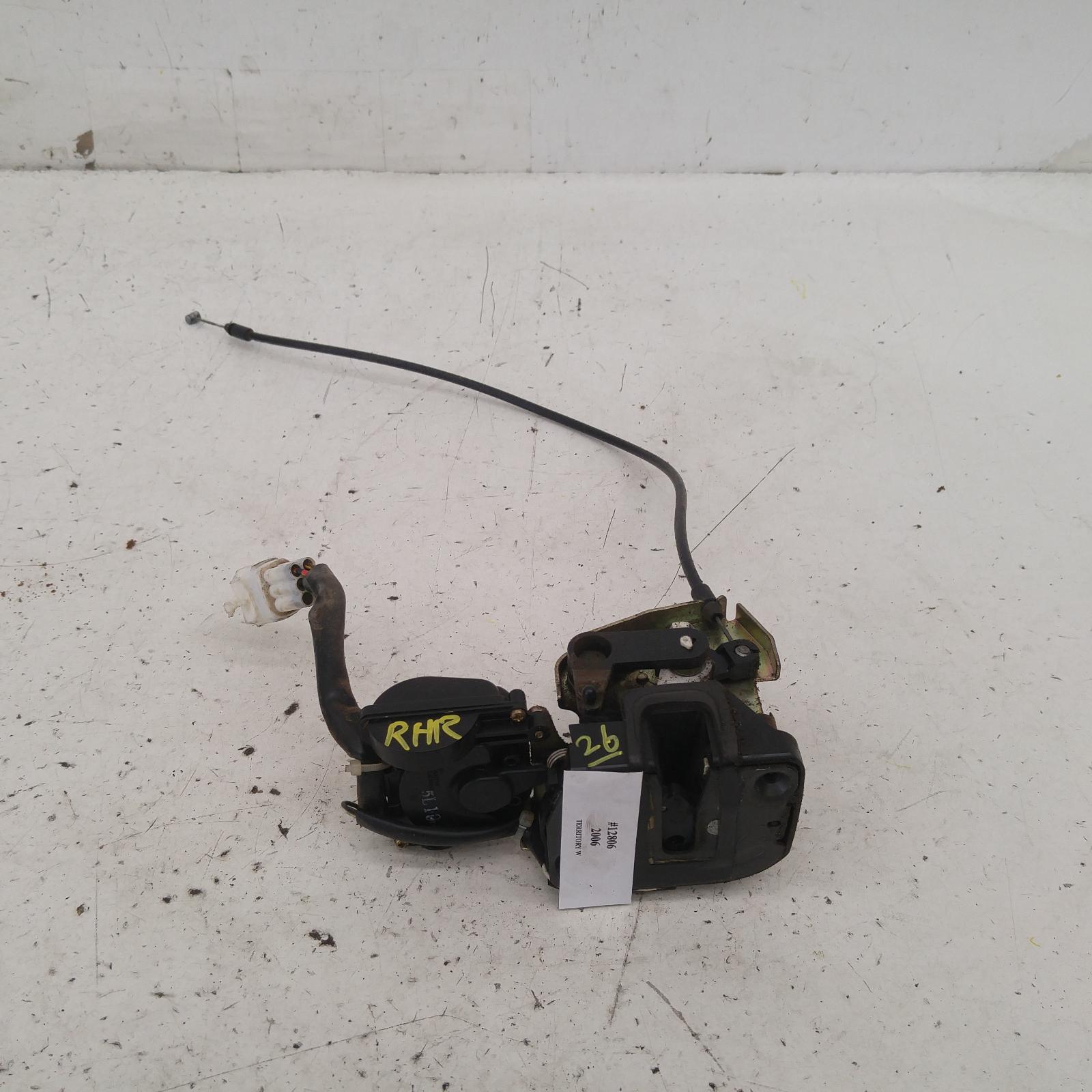 296319, Used door/boot/gate lock for 2006 territory right rear door