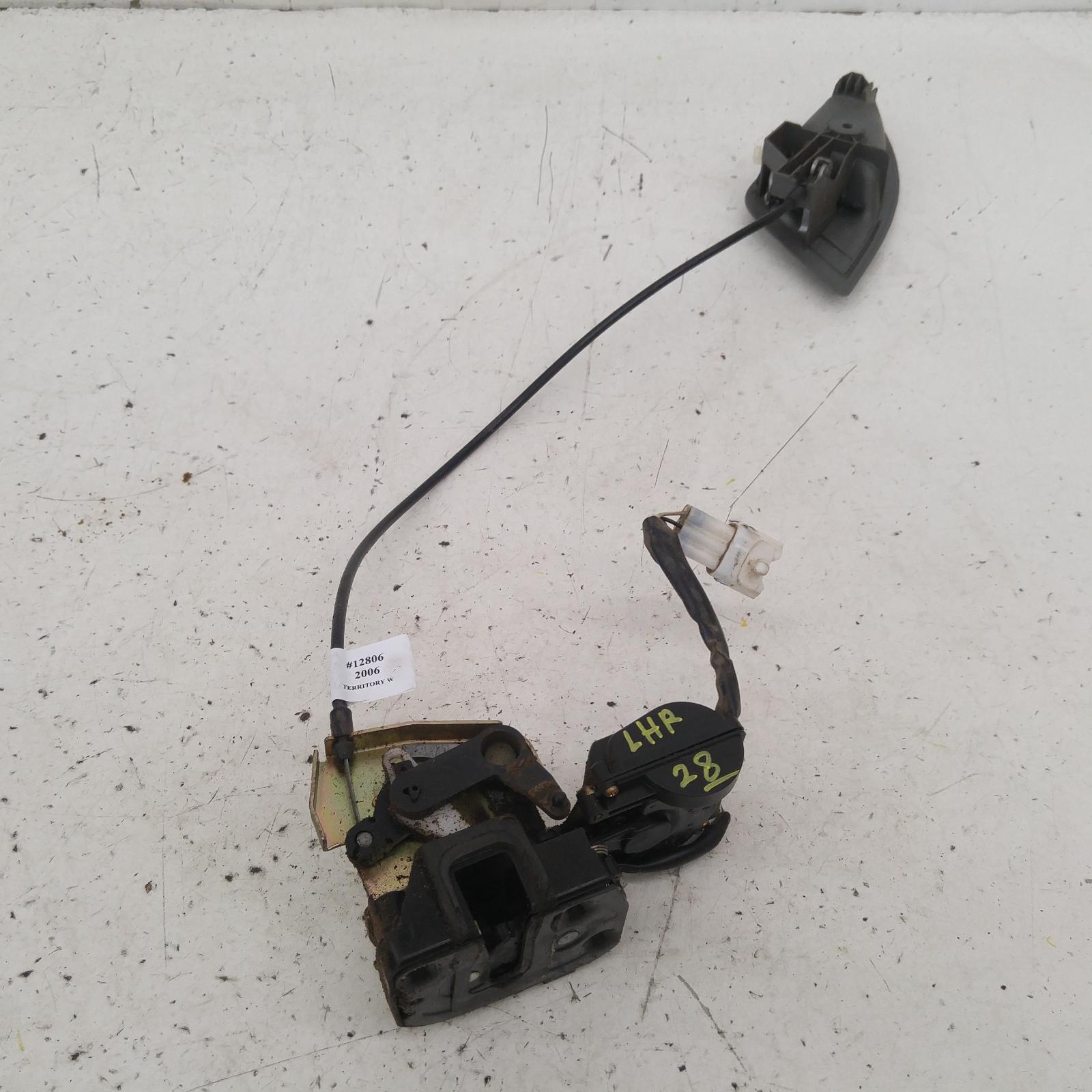 296324, Used door/boot/gate lock for 2006 territory left rear door