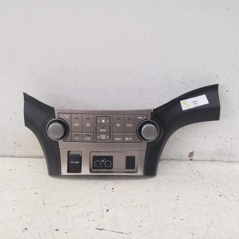 heater/aircon controls