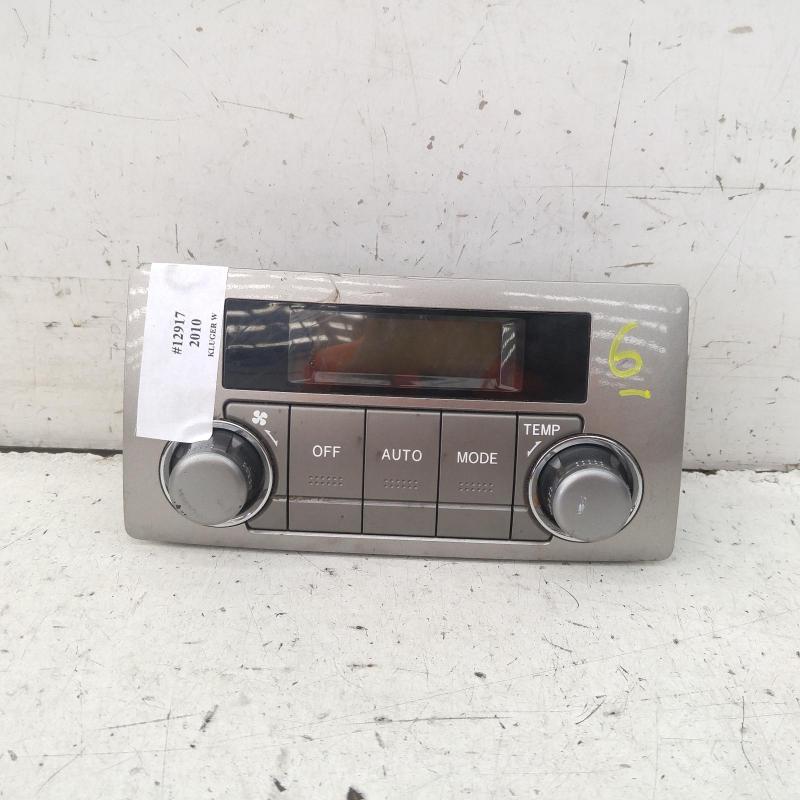 heater/aircon controls