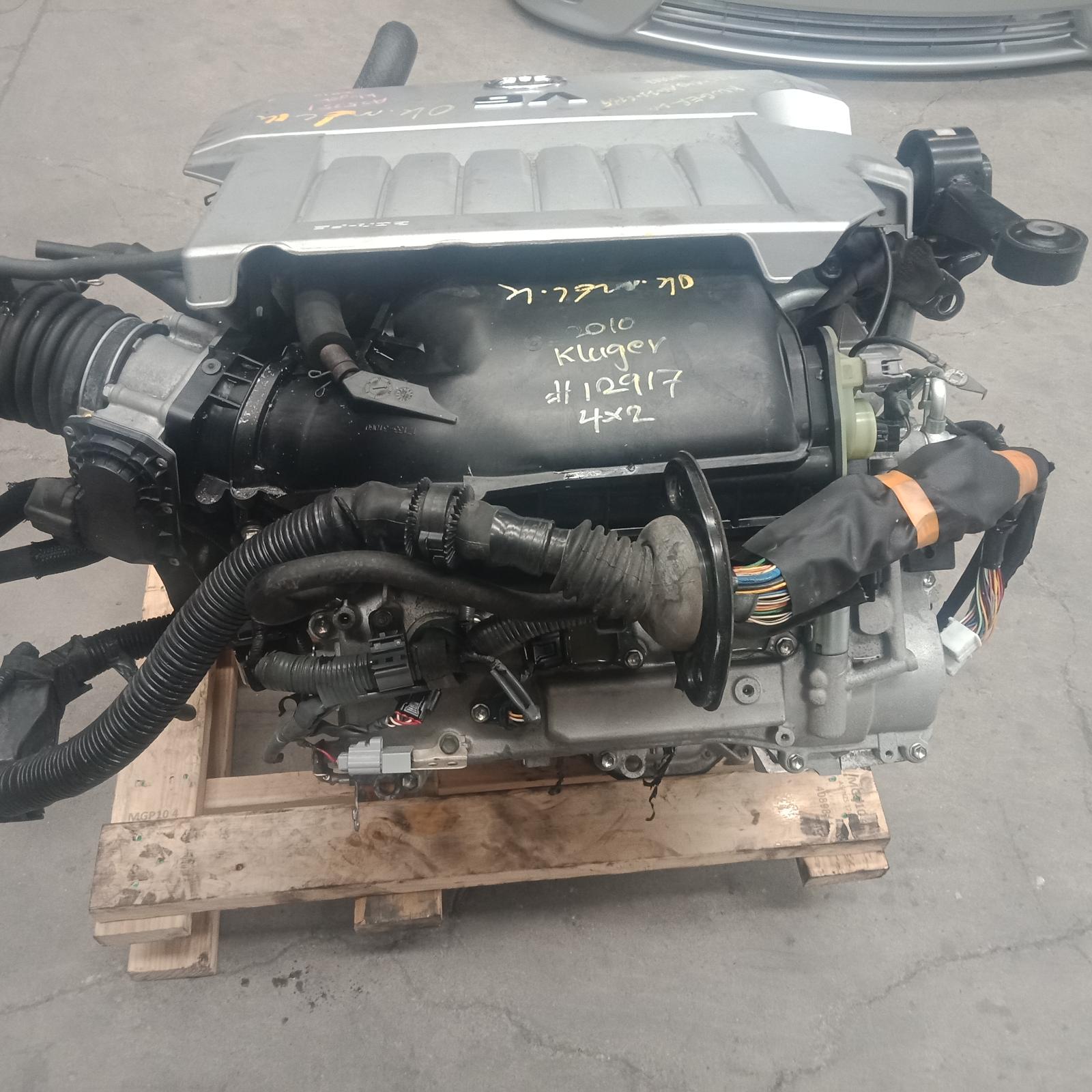 Kulick Rear Engine #300797, Used engine for 2010 kluger| petrol, 3.5, 2gr-fe, gsu40-gsu45 ...