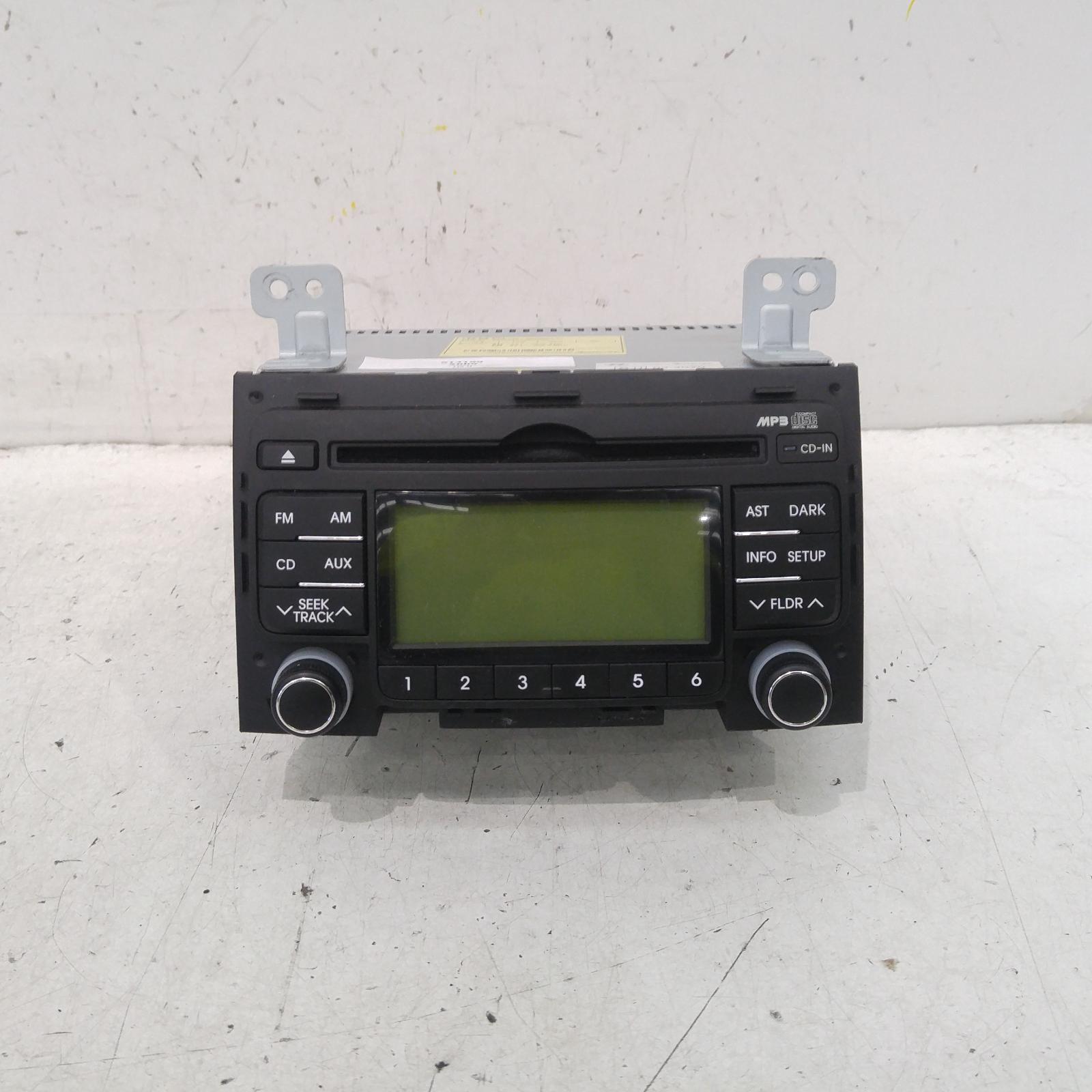 I30 Stereo/head Unit 2007-2012 mp3/wma/aux/cd player,non bluetooth type,single disc player,fd,09/07-04/12 00013199 #306123