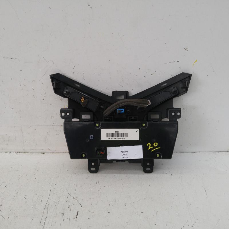 heater/aircon controls