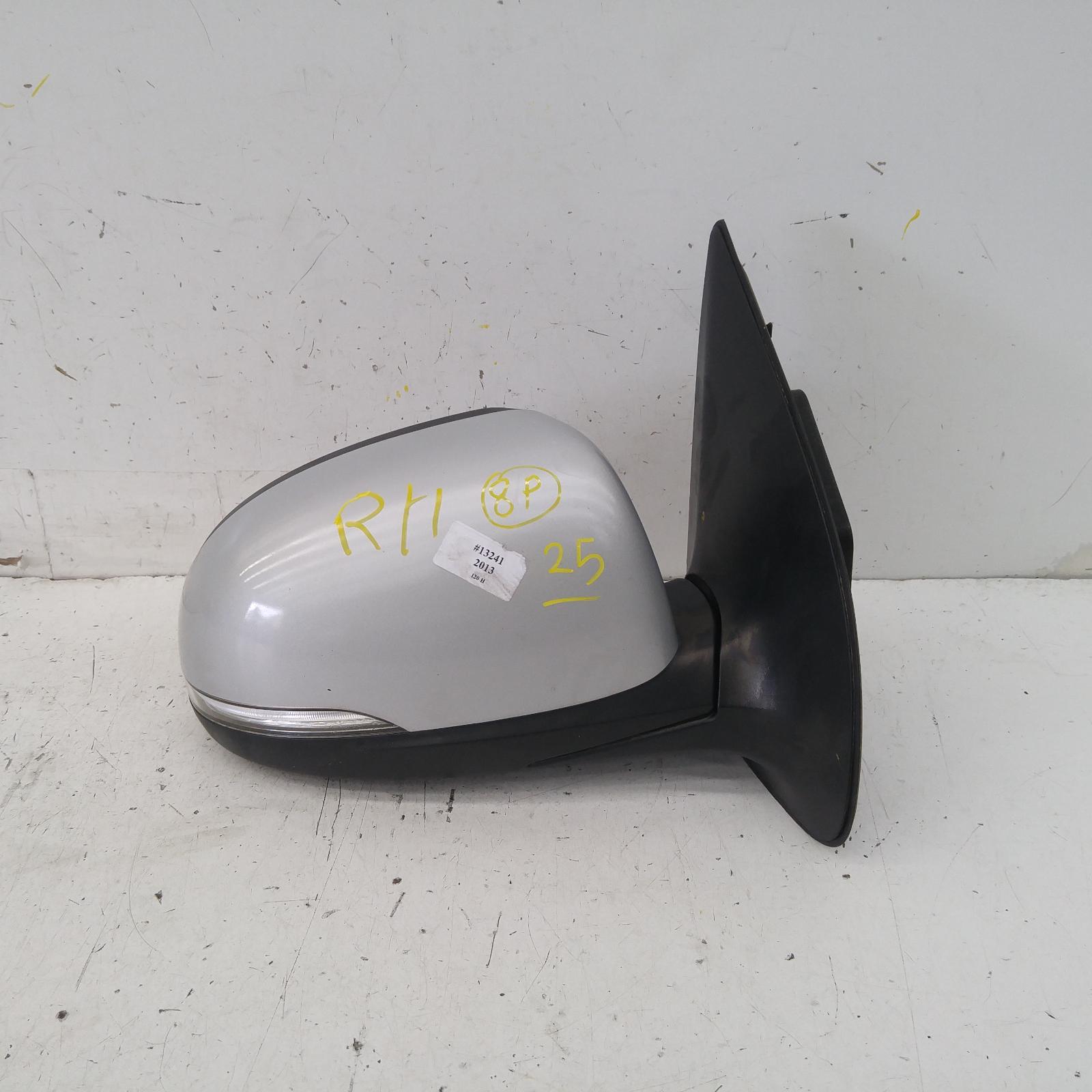 I20 Door Mirror Right 2012-2015 pb,power folding,w/ flasher type,03/12-12/15 00013241 #307299
