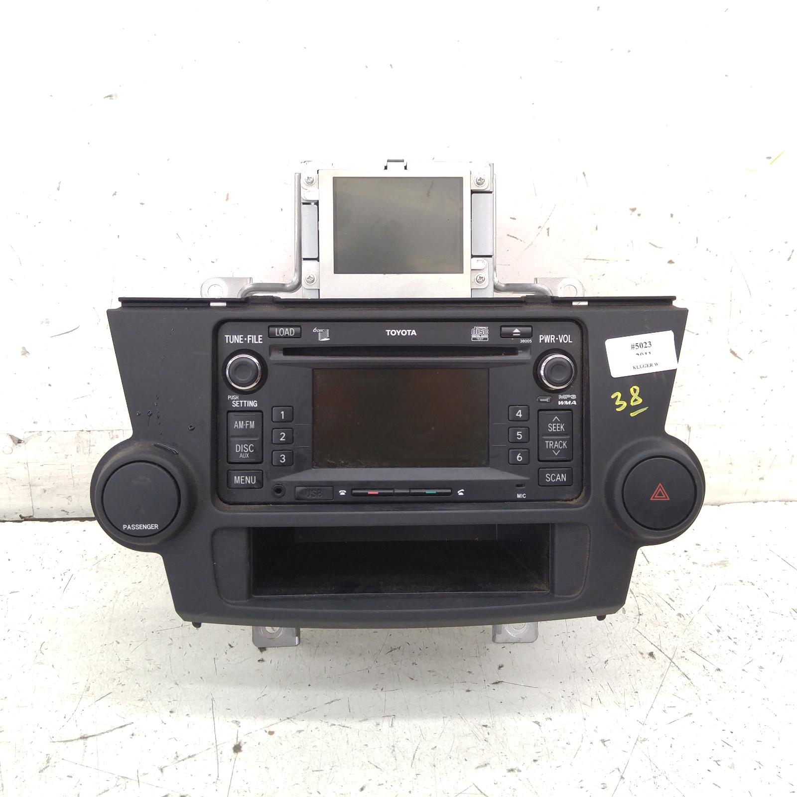 Result Stereo/head Unit for Toyota KlugerAus Auto Parts(1011)