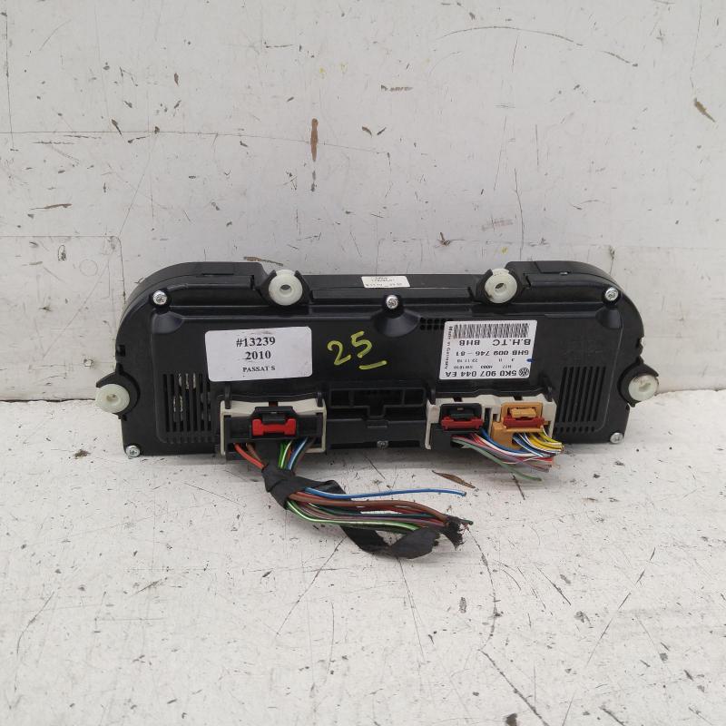 heater/aircon controls