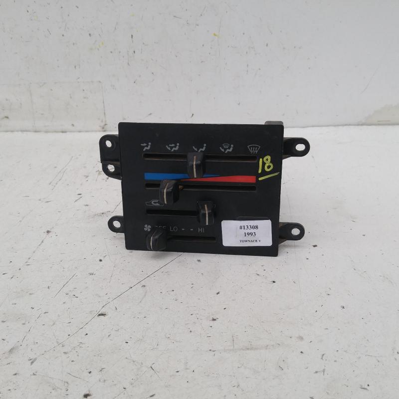 heater/aircon controls