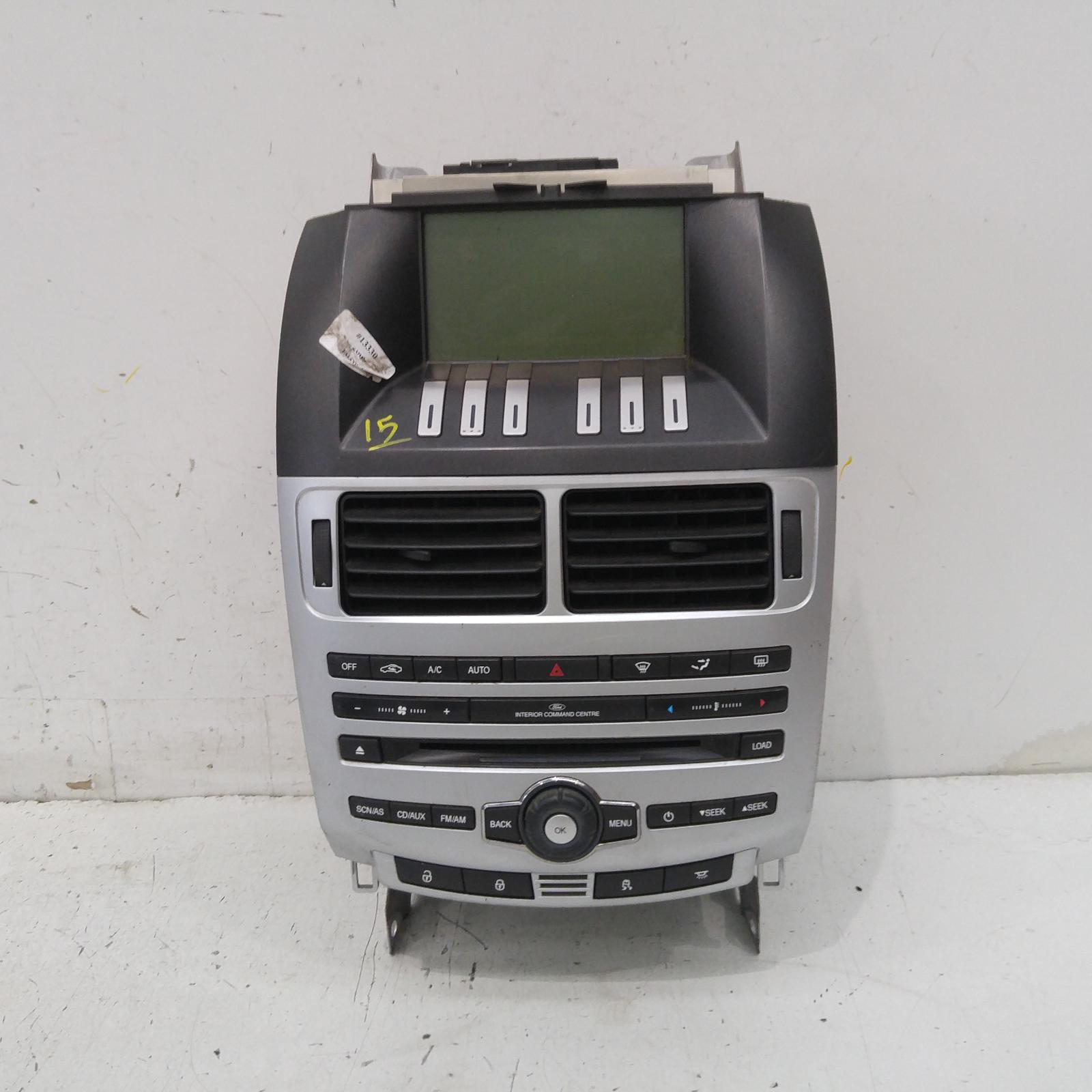 Falcon Stereo/head Unit 2008-2011 fg mki,xr6/xr6 turbo/xr6 le/xr8,silver face,standard,05/08-09/11 00013330 #309813