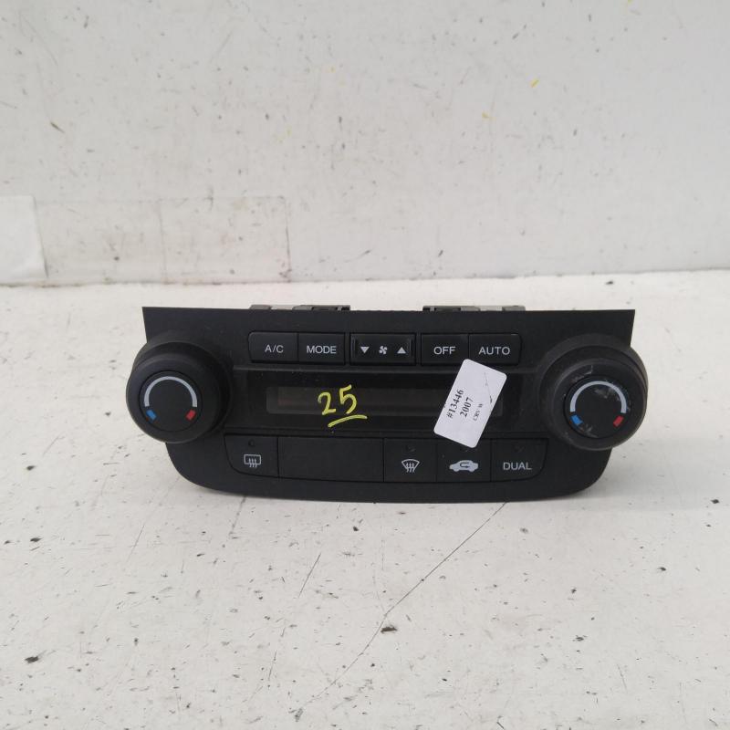 heater/aircon controls