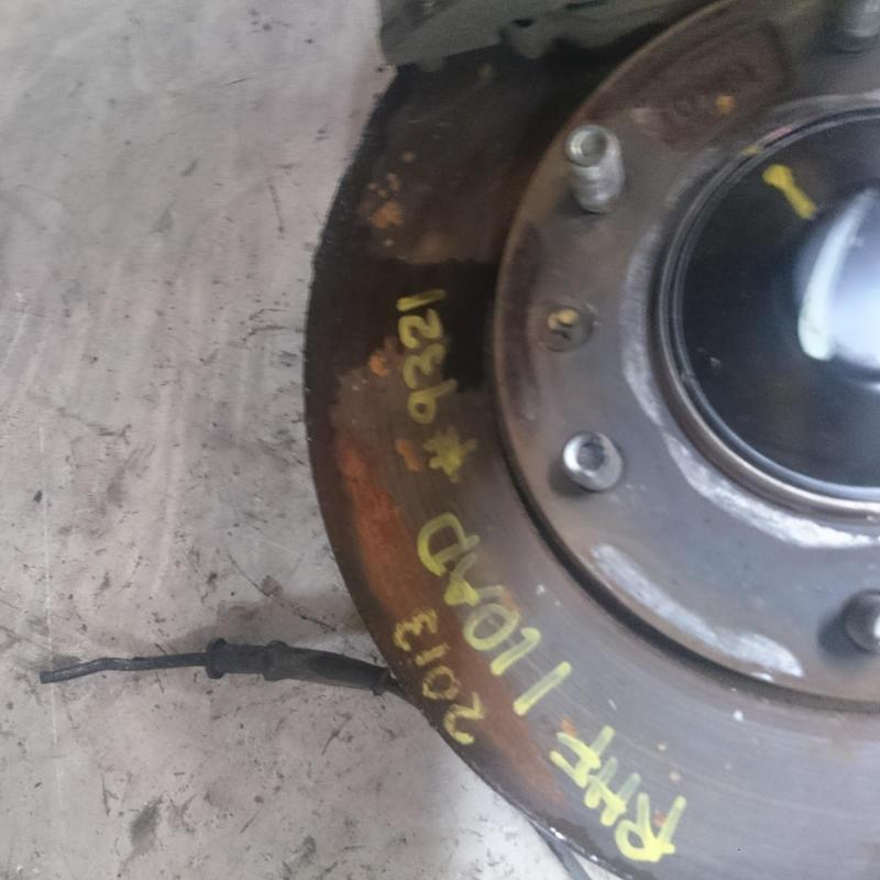 hub assembly front right