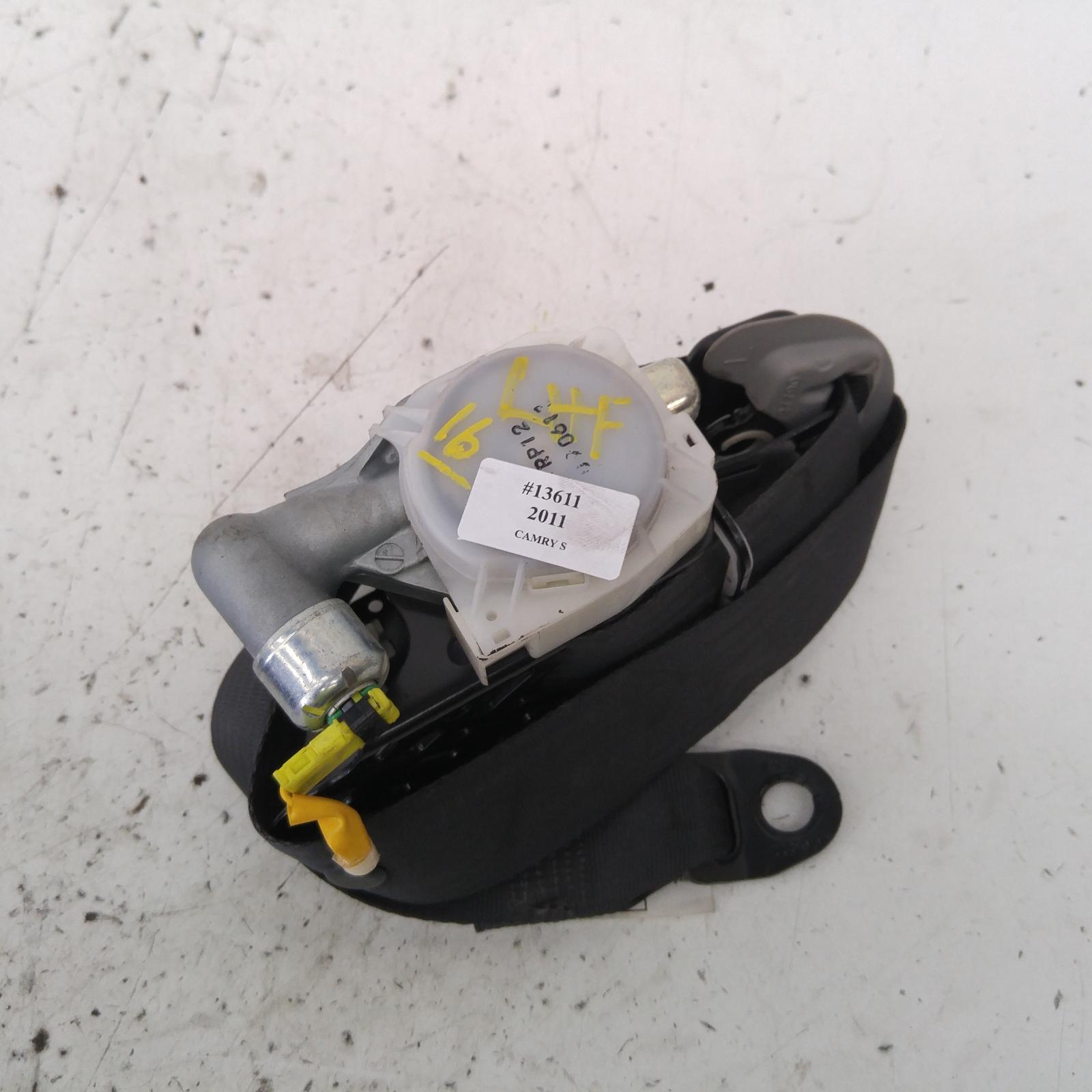 Camry Seat Belt Stalk 2006-2011 lh front,seat belt only,acv40,06/06-11/11 00013611 #316570