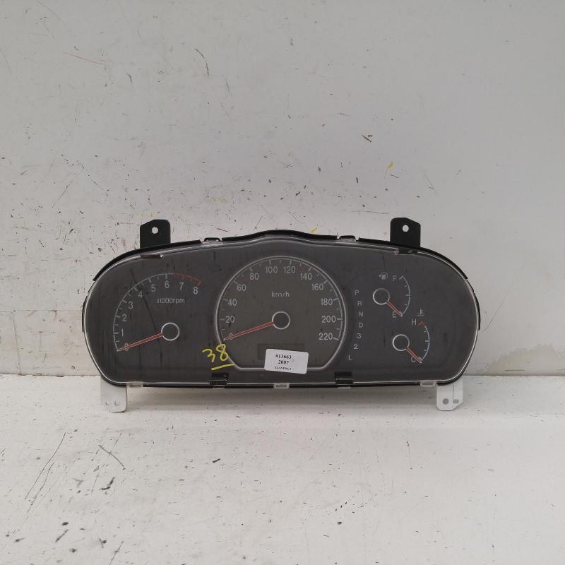 instrument cluster