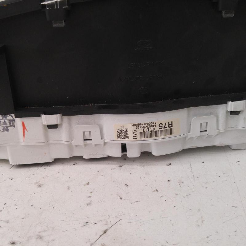 instrument cluster