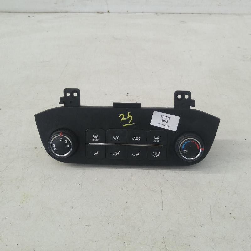 heater/aircon controls