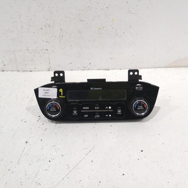 heater/aircon controls