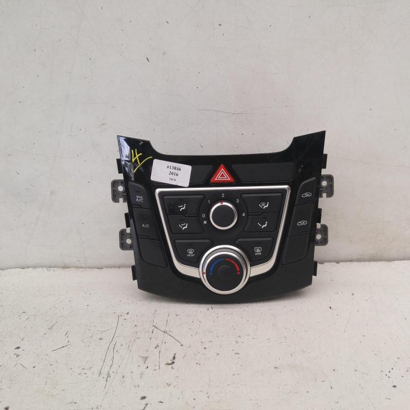 heater/aircon controls