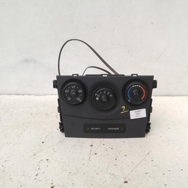 heater/aircon controls