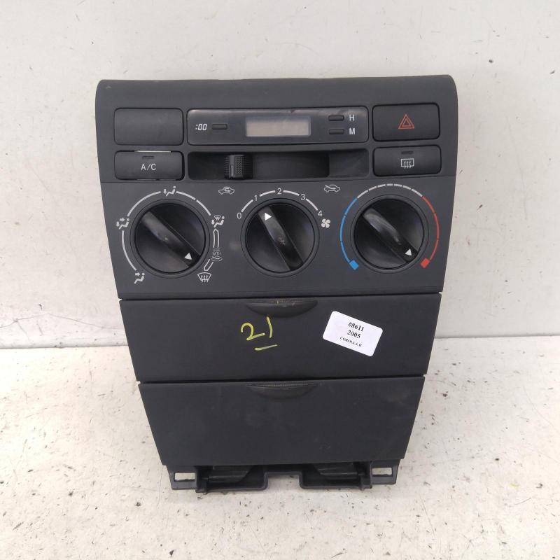 heater/aircon controls