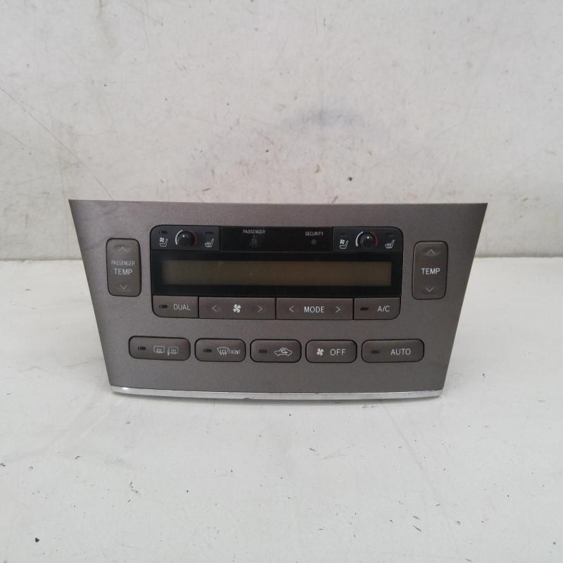 heater/aircon controls