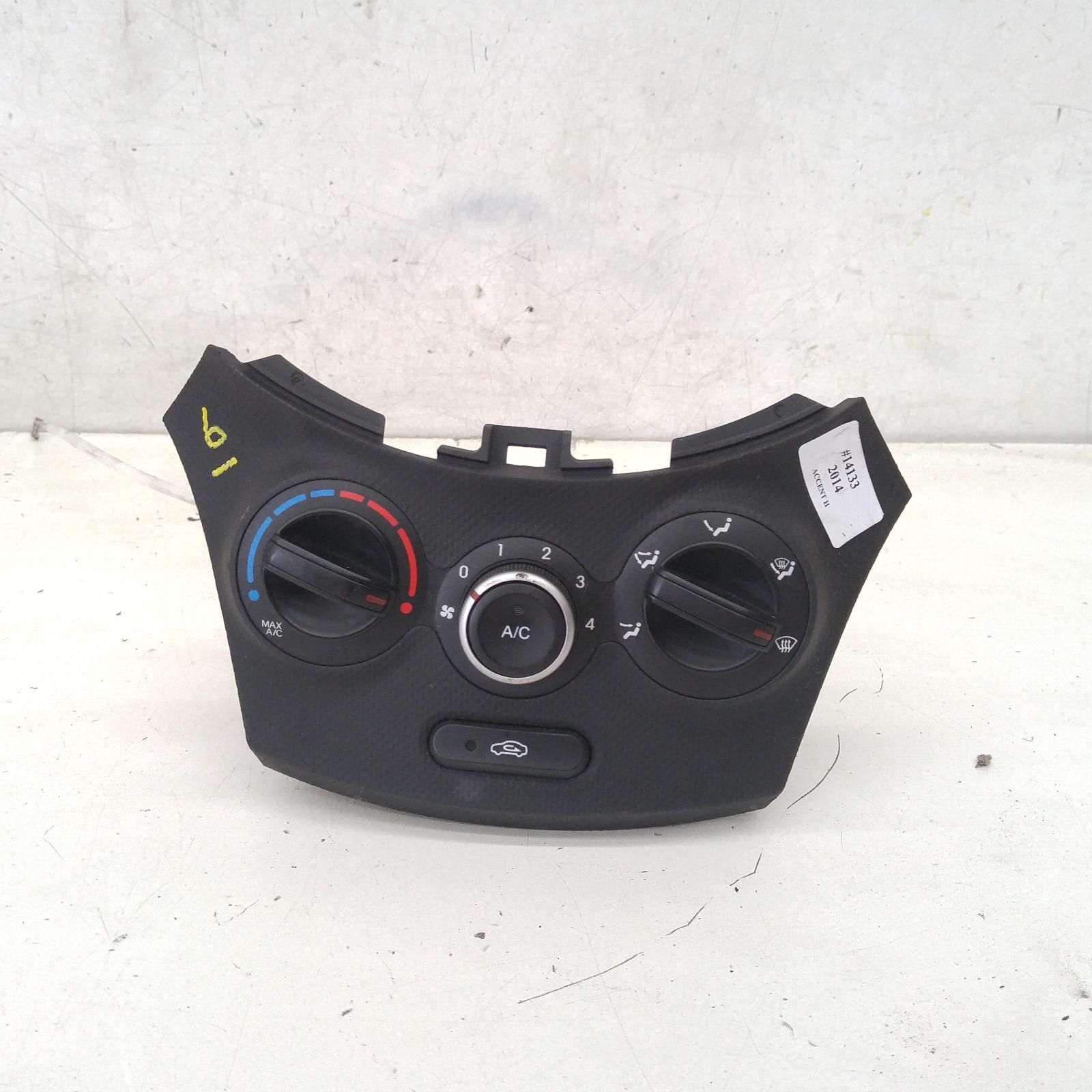 Result Heater/aircon Controls for Hyundai AccentAus Auto Parts(1011)