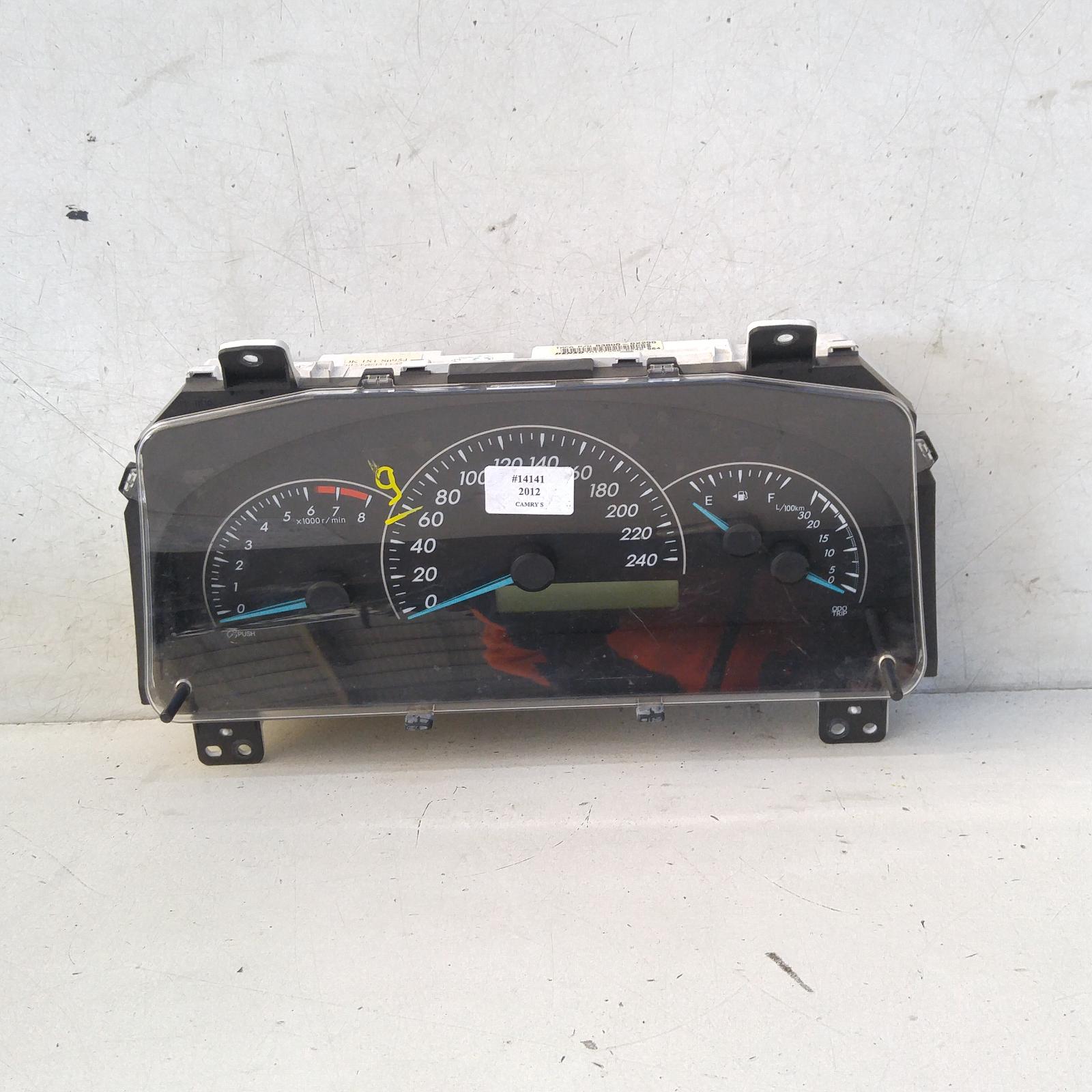 Camry Instrument Cluster 2011-2015 instrument cluster,2.5,2ar-fe,asv50,12/11-05/15 00014141 #331939