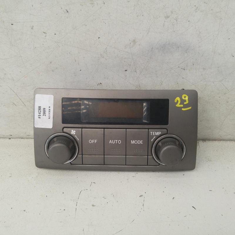 heater/aircon controls