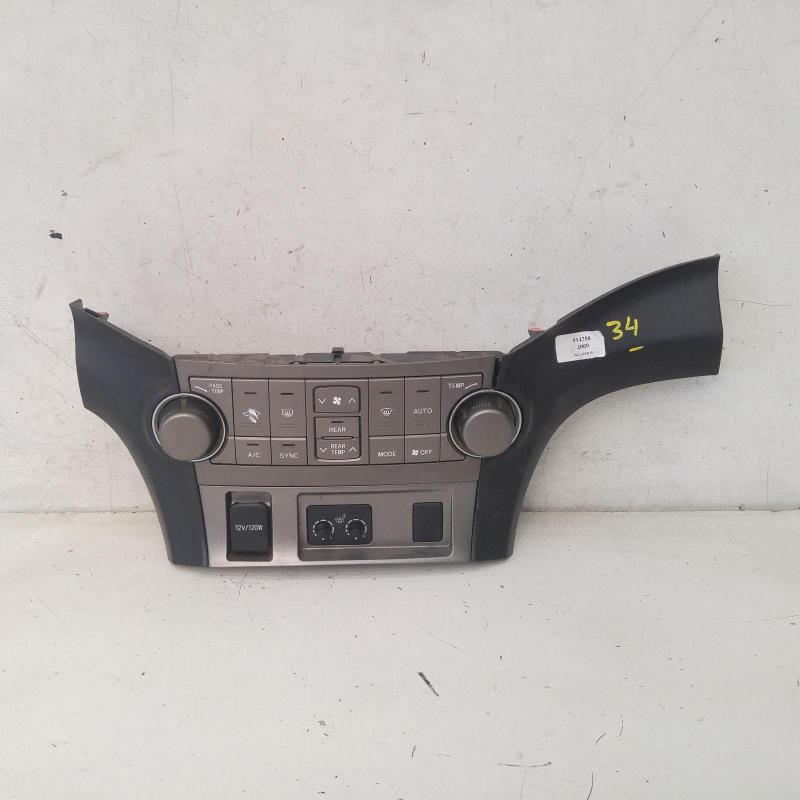 heater/aircon controls