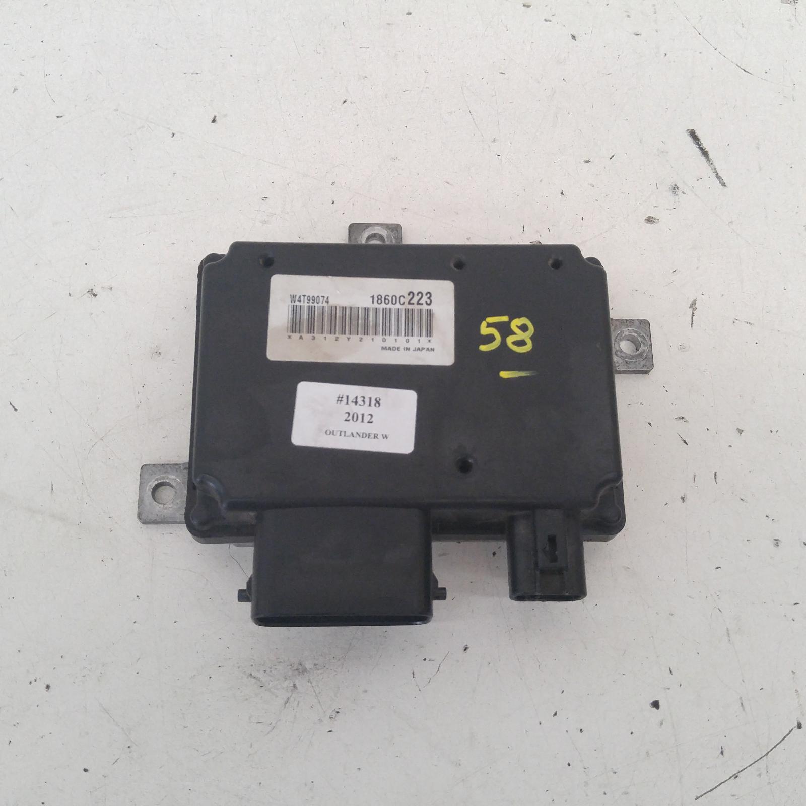 Outlander Ecu 2012-2021 engine ecu,2.4,petrol,auto t/m,ecu only,zj-zl,10/12- 00014318 #333823