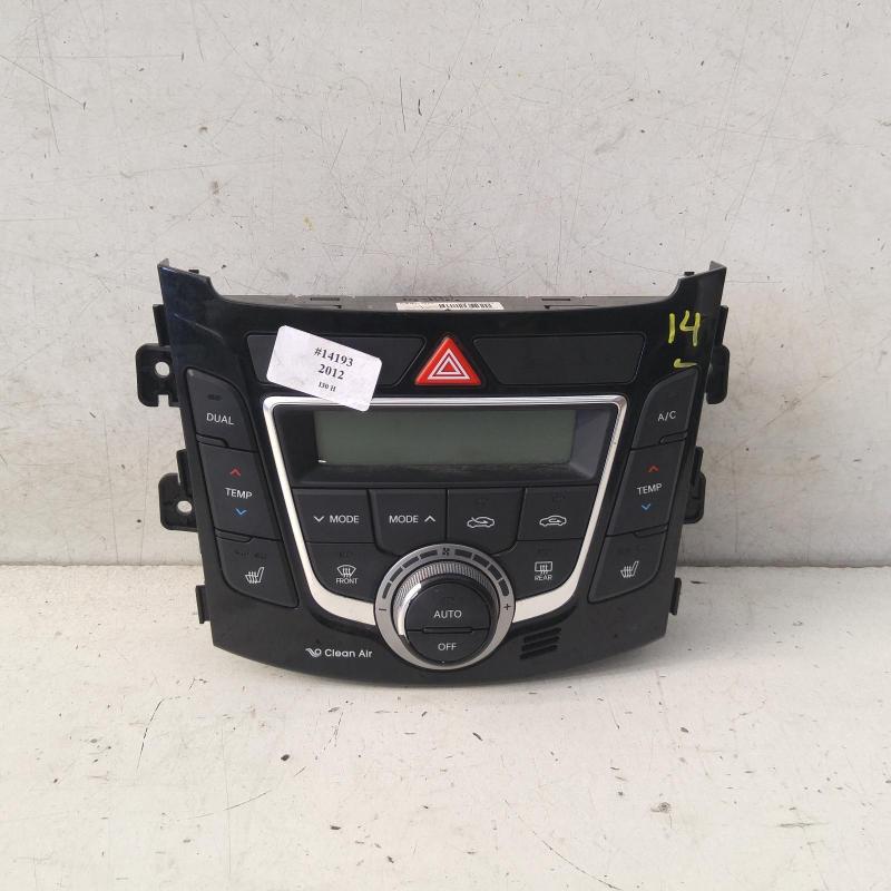 heater/aircon controls