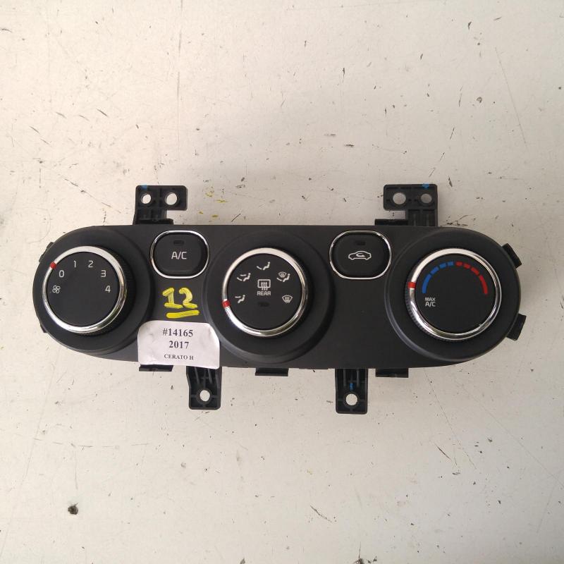 heater/aircon controls