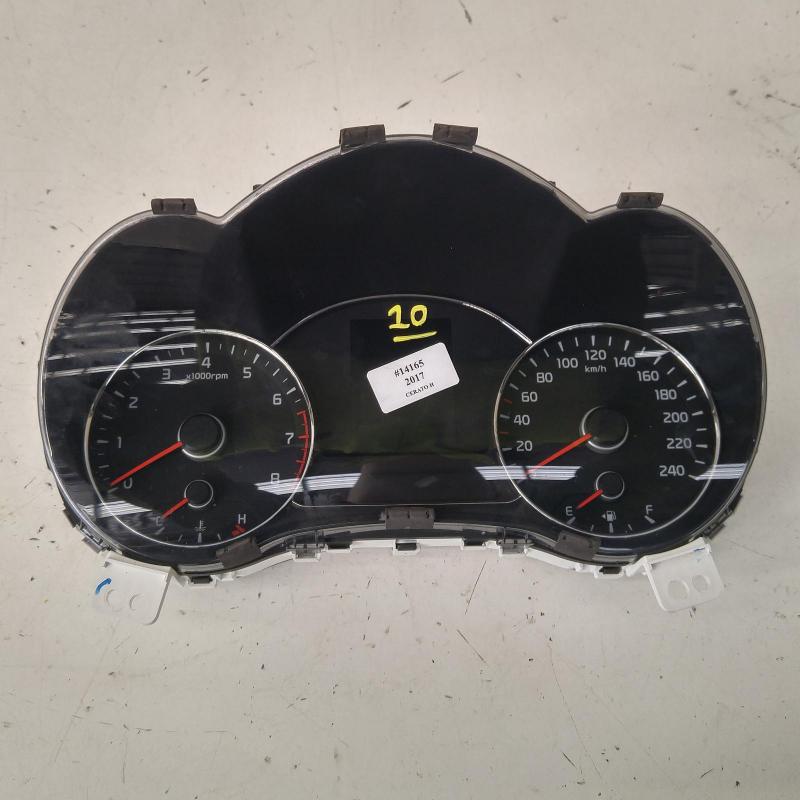 instrument cluster