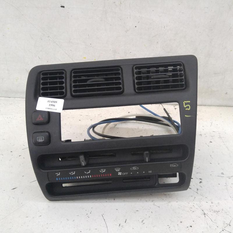 heater/aircon controls