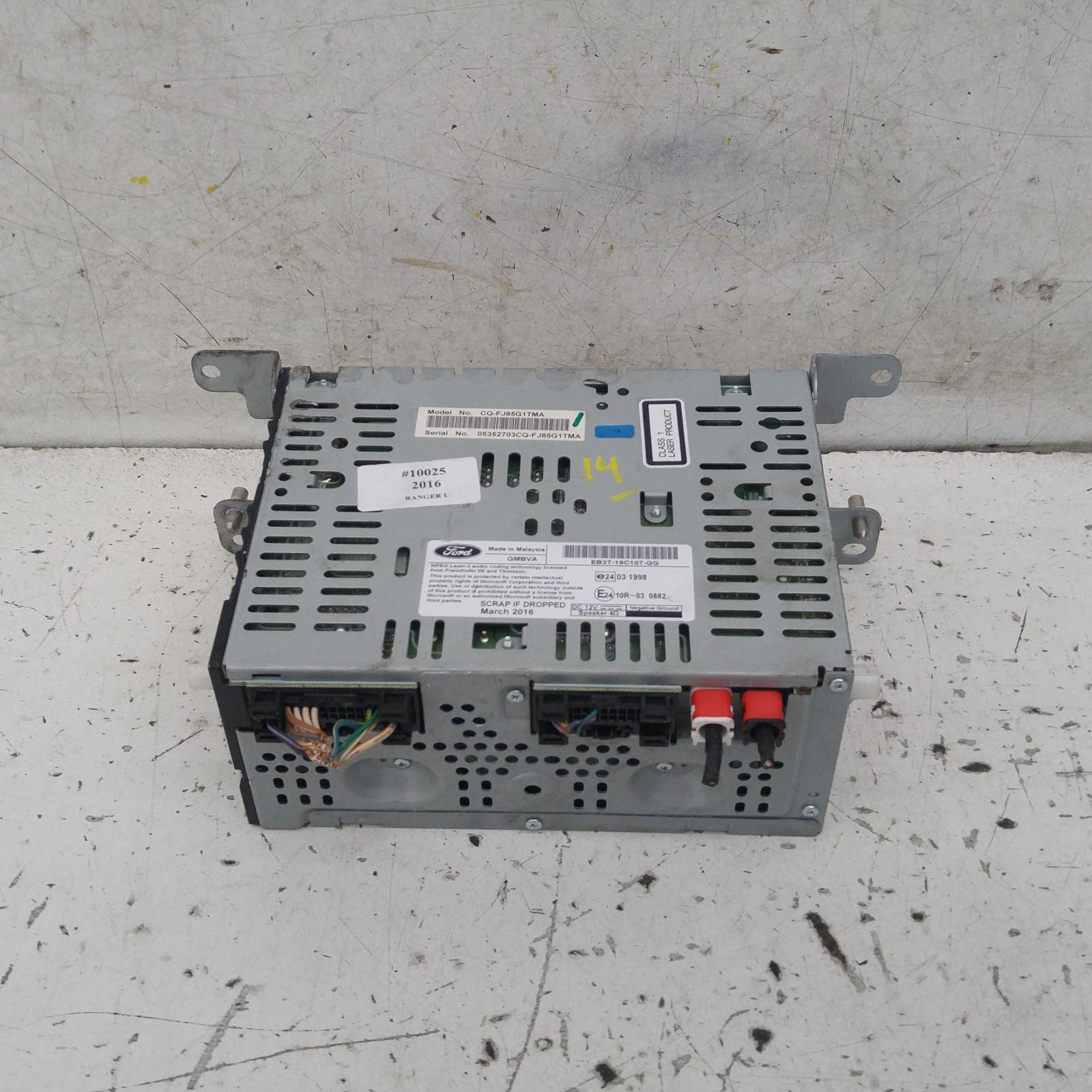 Ranger Stereo/head Unit 2015-2018 head unit only (not including screen),sat nav type,px series 2,06/15-06/18 00010025 #345816