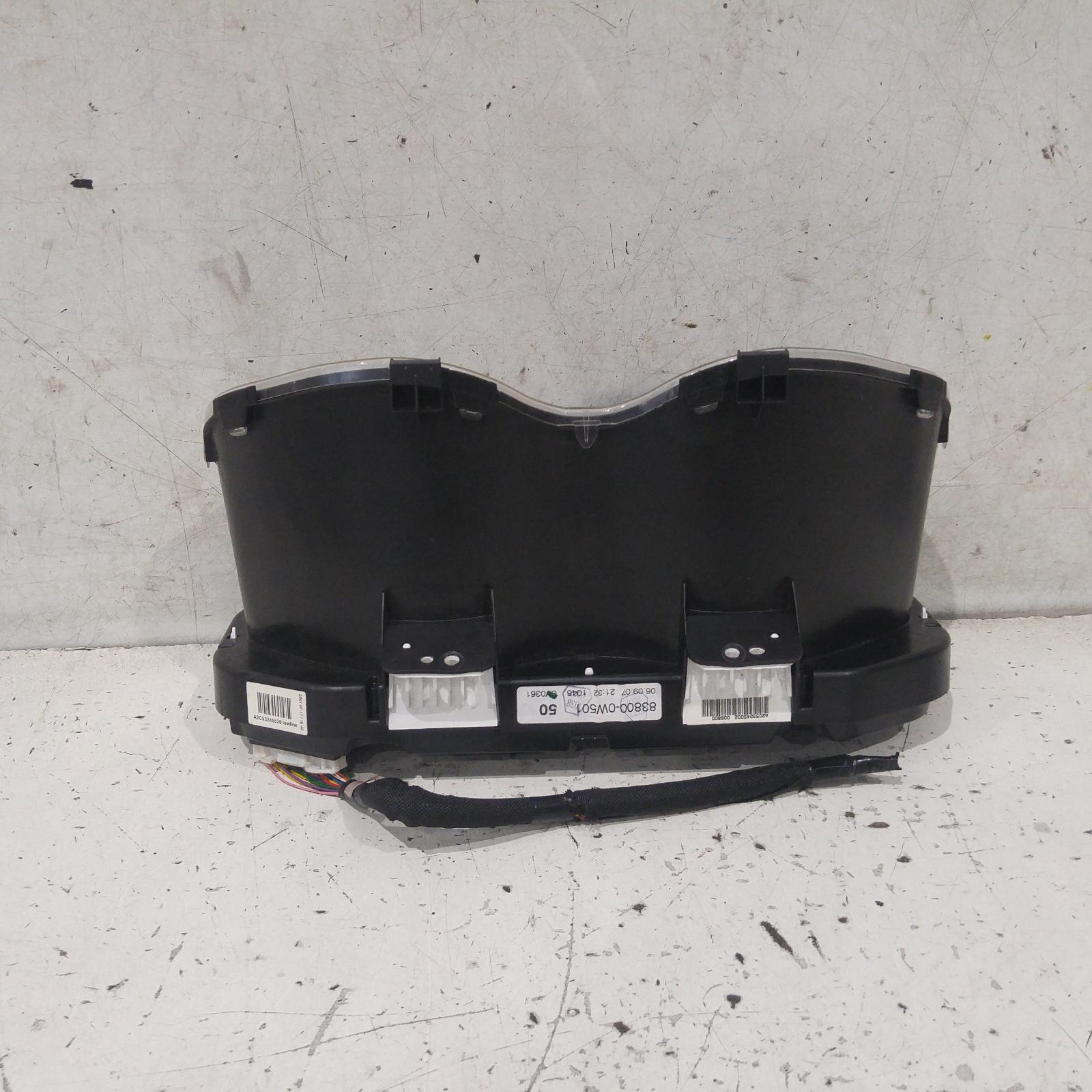 Corolla Instrument Cluster 2007-2009 manual,zre152r,hatch,standard type,03/07-11/09 00014672 #346622