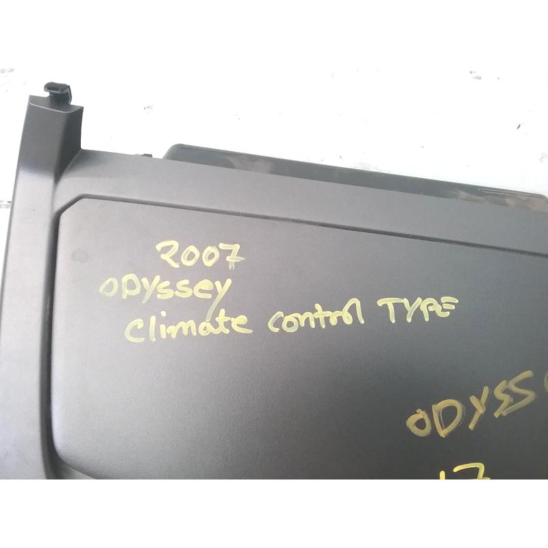 heater/aircon controls