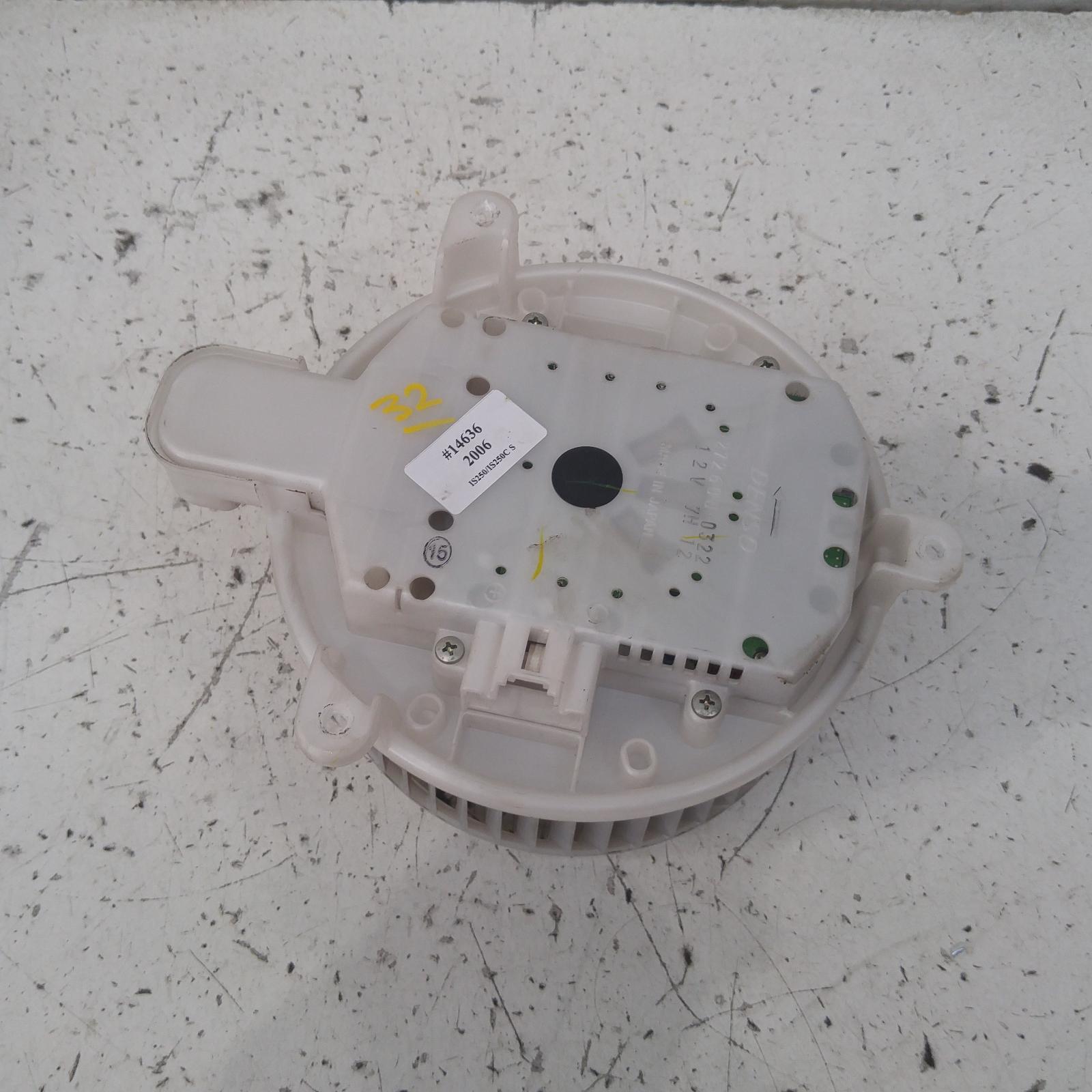 Is250/is250c Heater Fan/motor 2005-2014 is250/is250c/is350/is f,gse20r/gse21r/use20r,11/05-12/14 00014636 #347204