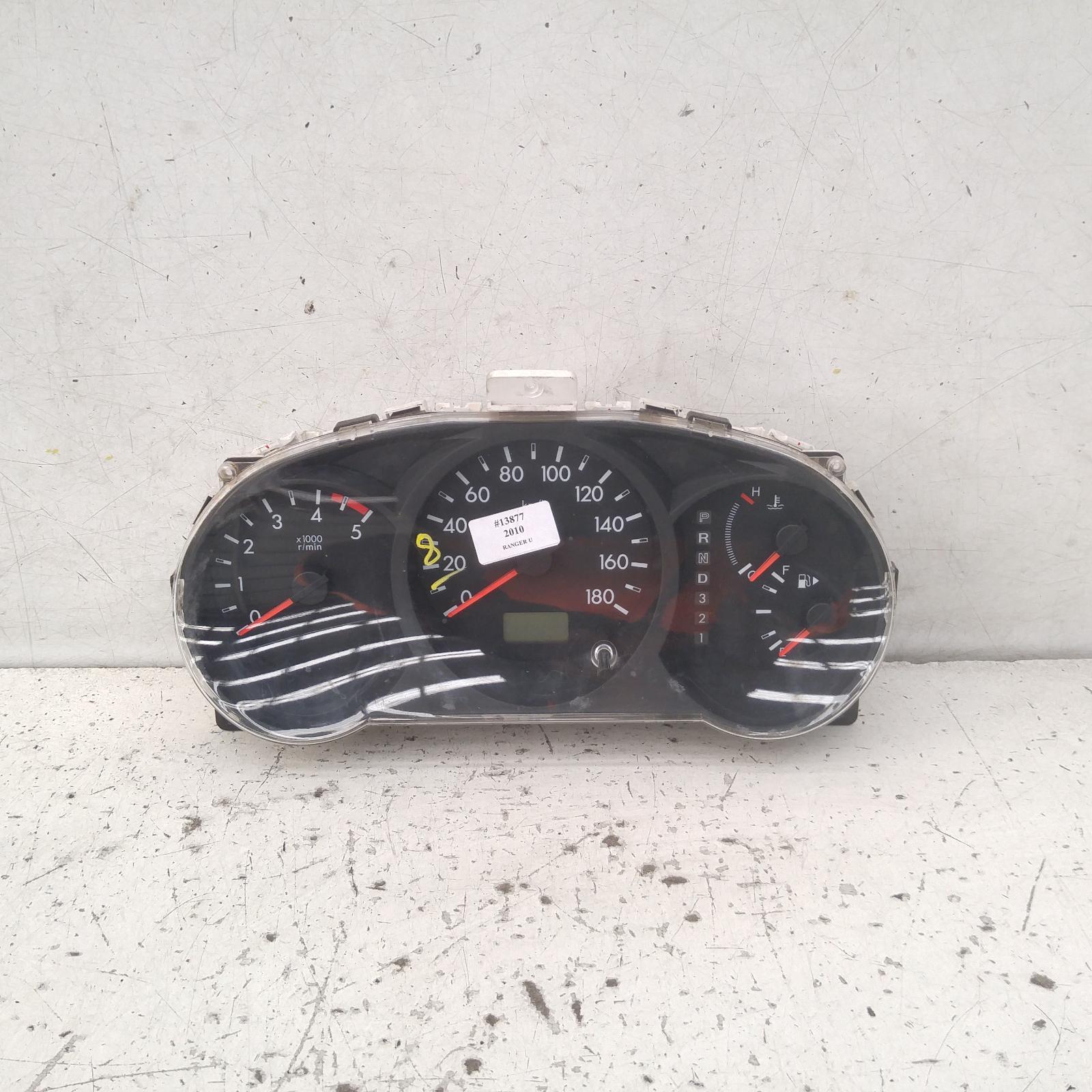 Ranger Instrument Cluster 2009-2011 instrument cluster,auto t/m,2wd,pk,04/09-06/11 00013877 #349697