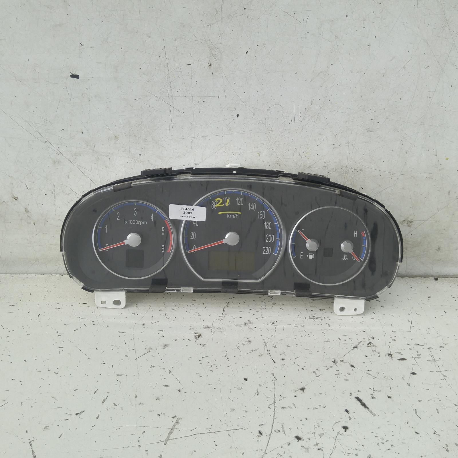 Result Instrument Cluster for Hyundai Santa FeAus Auto Parts(1011)