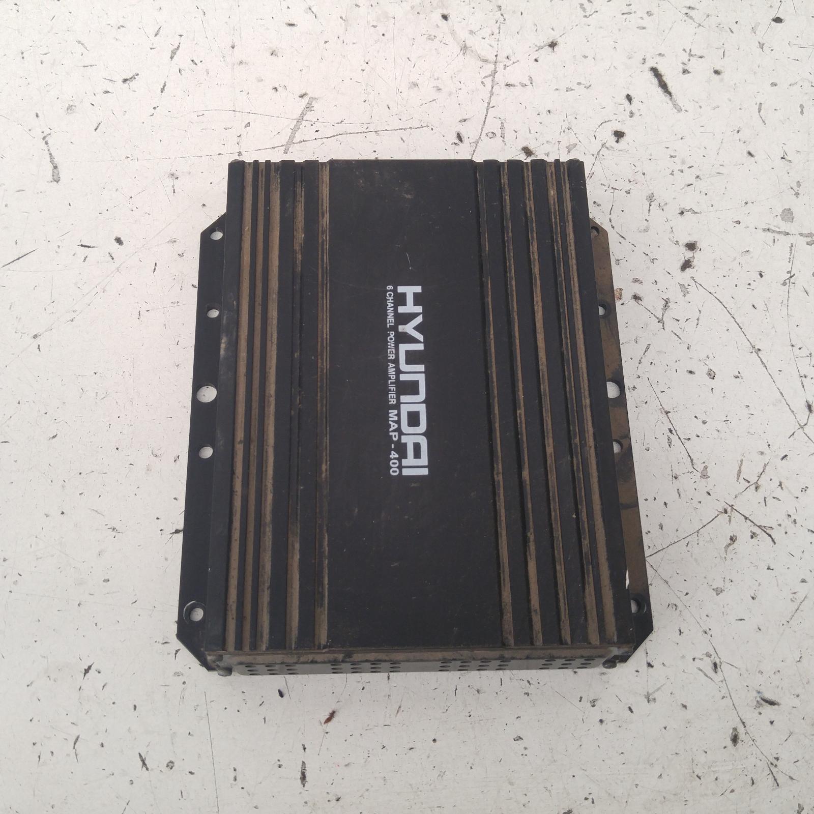 Santa Fe Stereo/head Unit 2005-2012 amplifier,cm,11/05-06/12 00014616 #350630